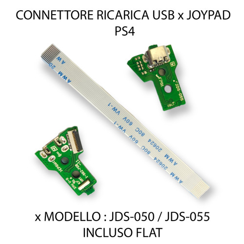 Connettore ricarica controller - connettore,